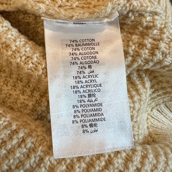 Gant Rugger Pastel Yellow Knit Crewneck Sweater - Picture 4 of 4